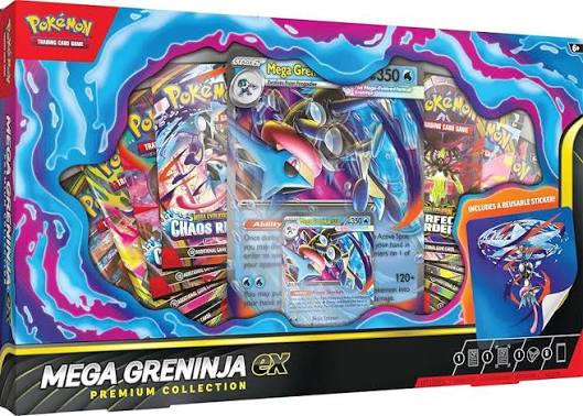 Pokemon mega greninja ex premium collection