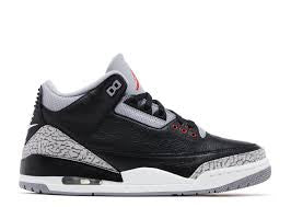 Jordan 3 ‘Black Cement’ USED W BOX