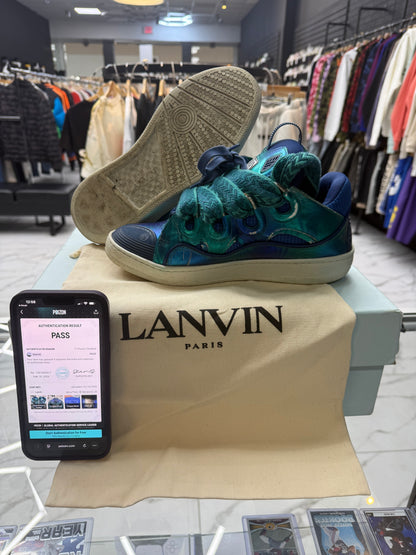 Lavin ‘Blue Metallic’ Used W Box & Dust Bag
