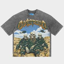 Godspeed Squadron NG (Grey Washed) Tee