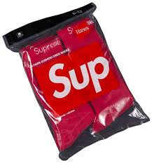 Supreme Red Socks