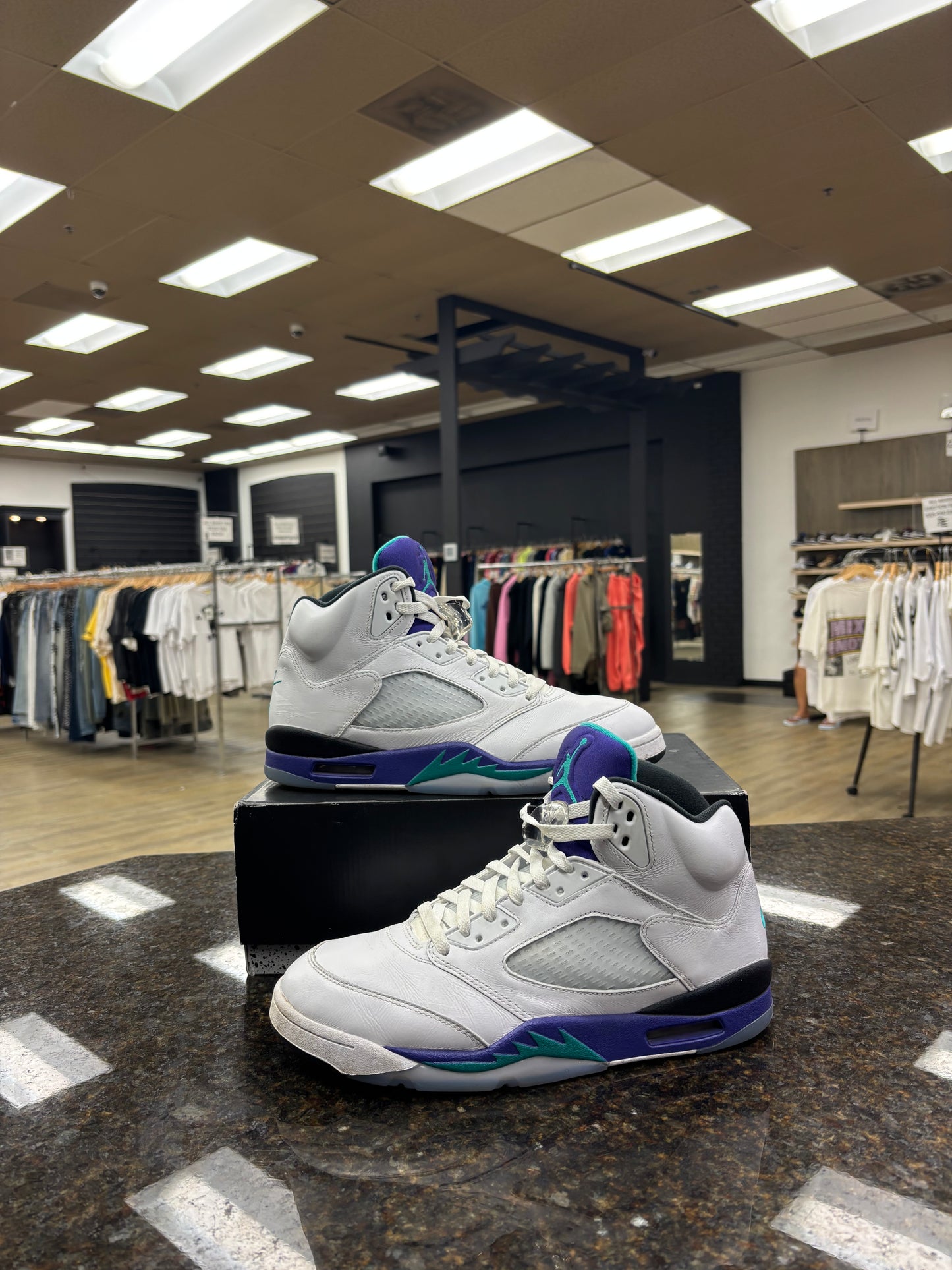 Air Jordan 5 Retro OG Grape used With Box