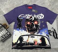 Godspeed Purple Sky Blue Tee
