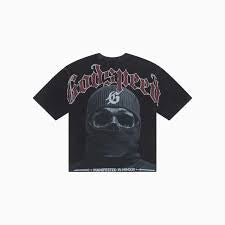 Godspeed Red ‘Balaclava’ Black Tee