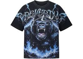 Duaa Black Electric Tee