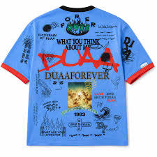Duaa Blue Thoughts Tee