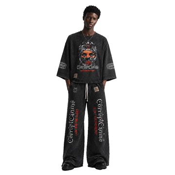 Corrupt Canine Rhinestones Sweatpants
