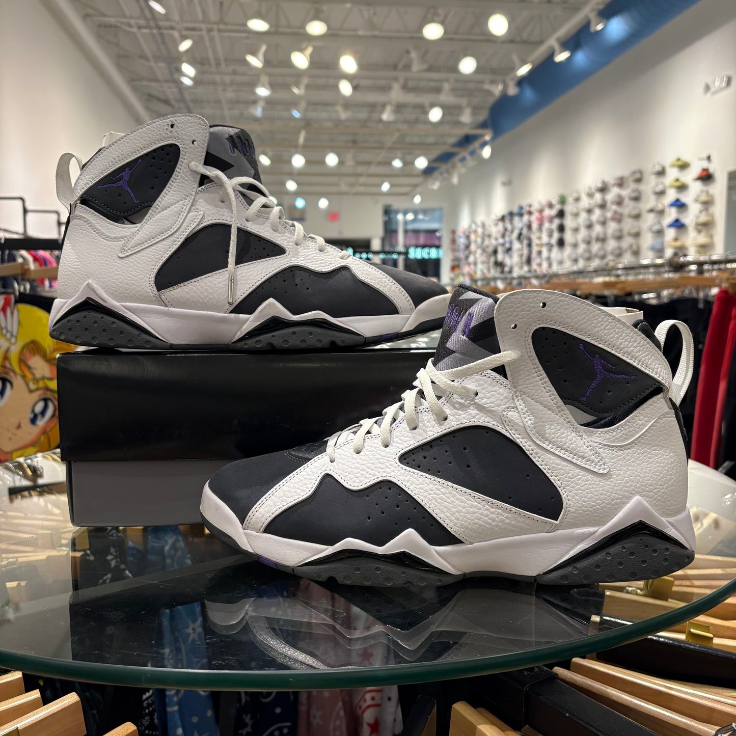 Jordan 7 retro fint- preowned with box