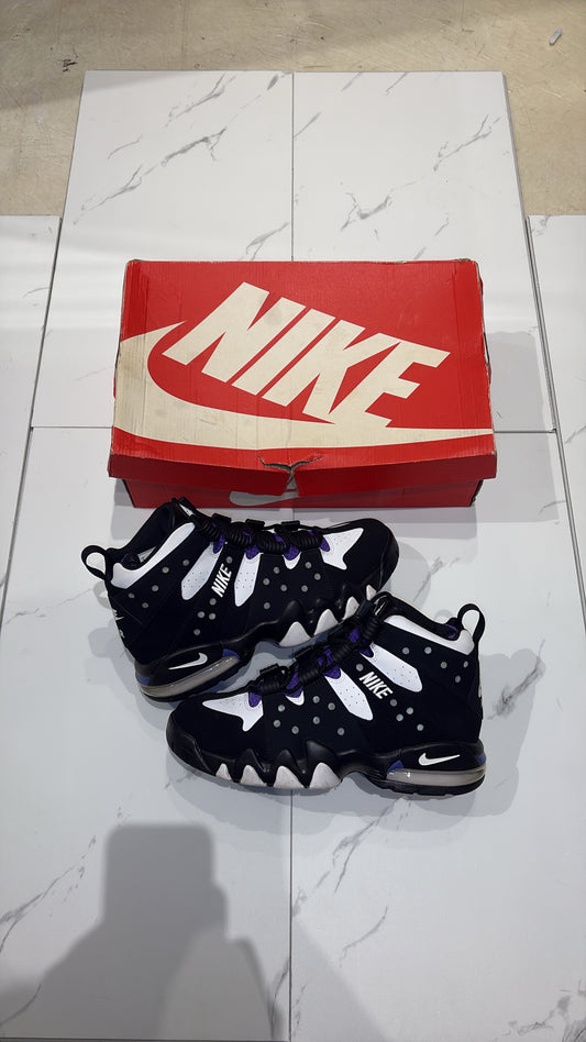 Nike Charles Barkley 94 Black/White/Purple USED W BOX