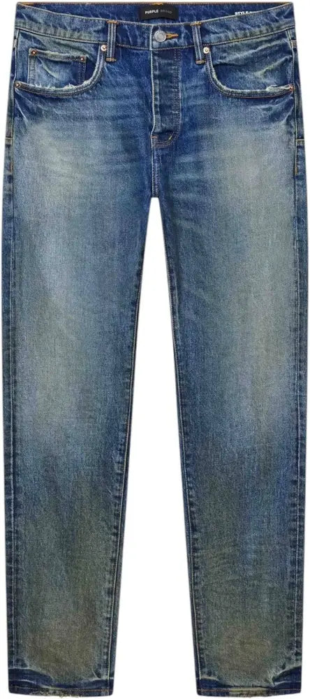 Purple Brand | P001-SYCB Skinny Cracked Bronze Denim