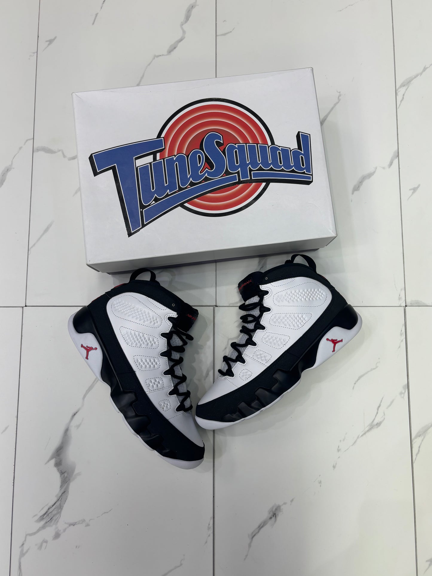 Jordan 9 Space Jam Used With Box