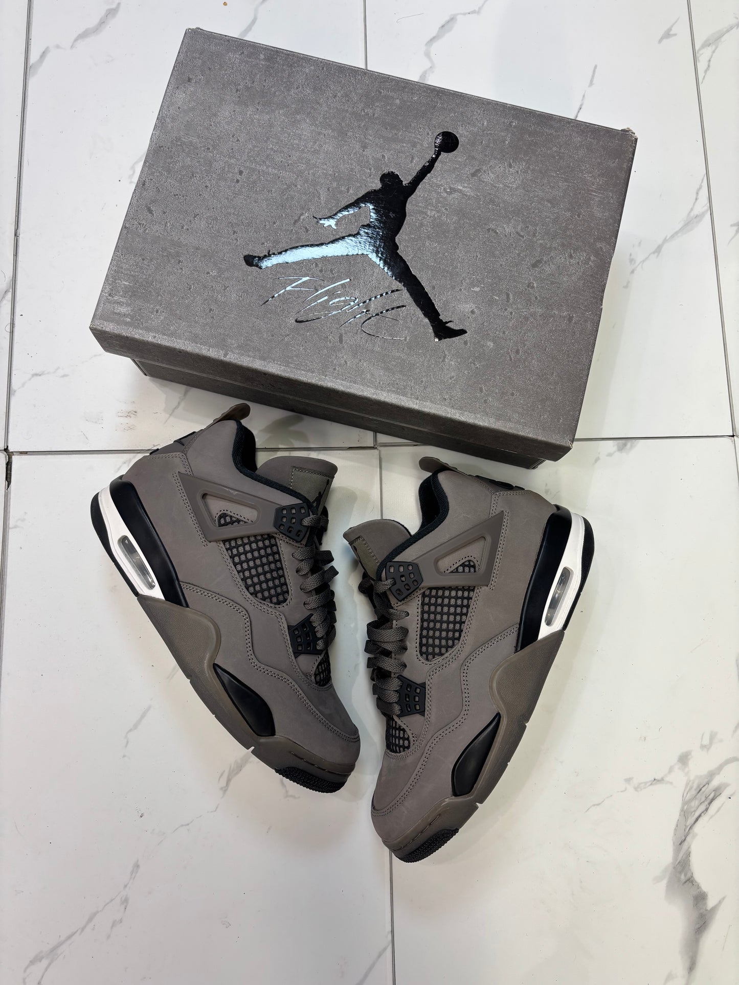 Jordan 4 Cave Stone Used With Box