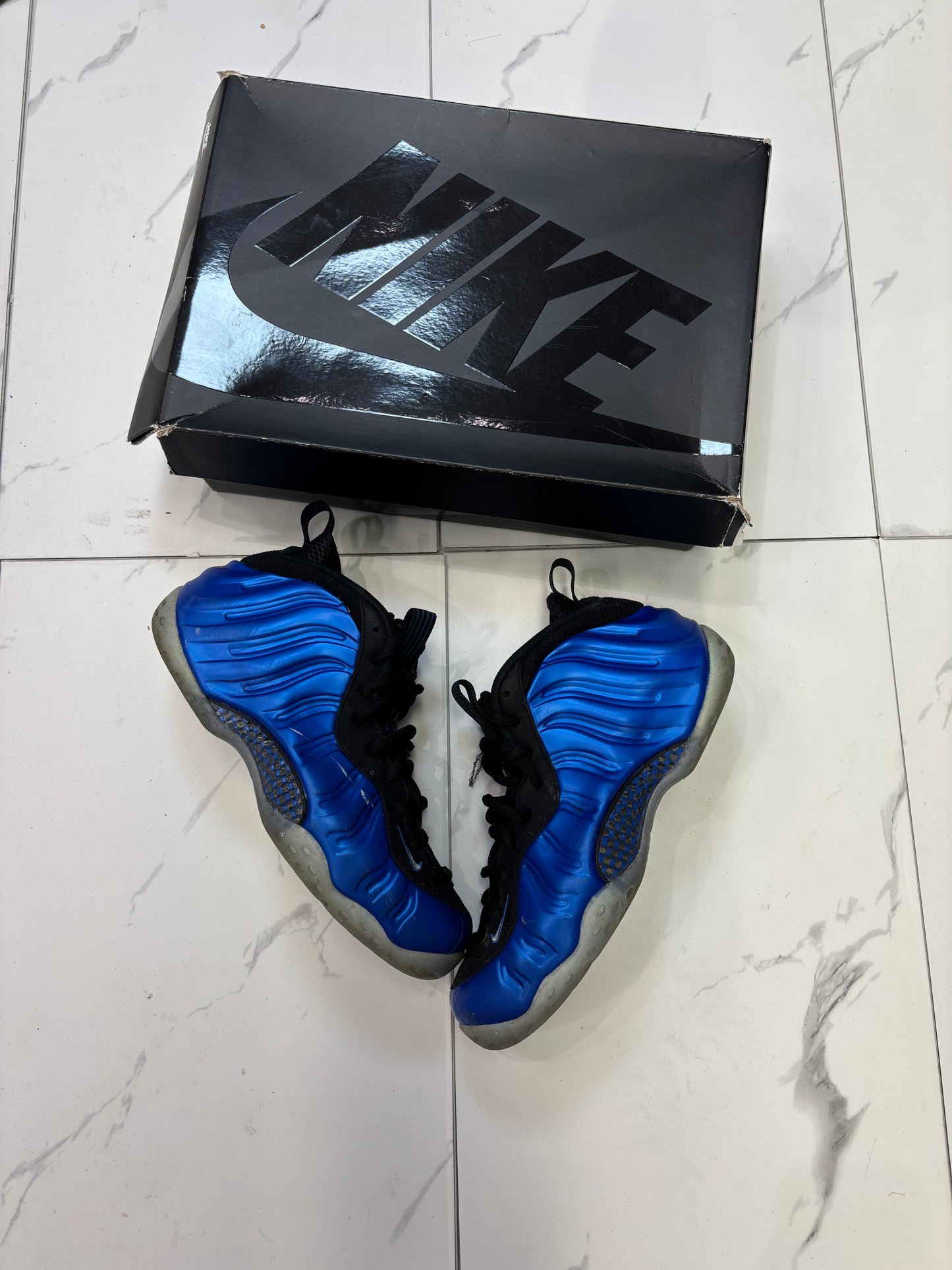 Foamposite Used With Box