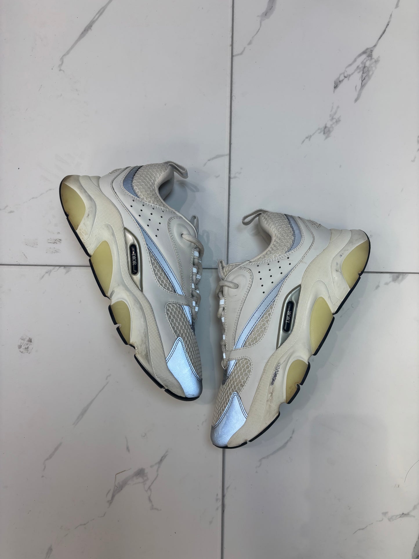 Dior B22 White Used With No Box