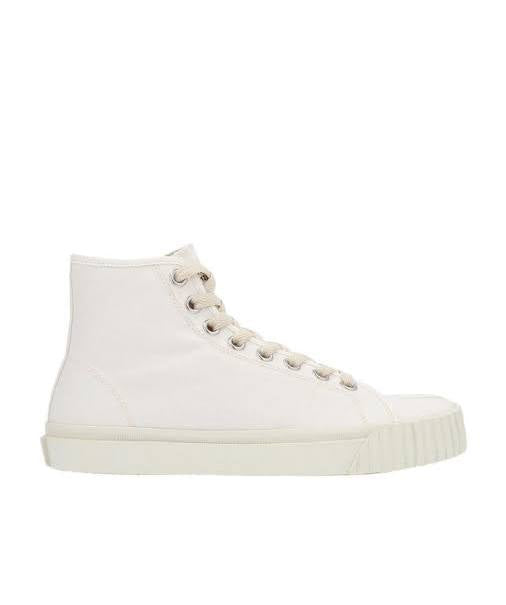 Maison Margiela Tabi white canvas