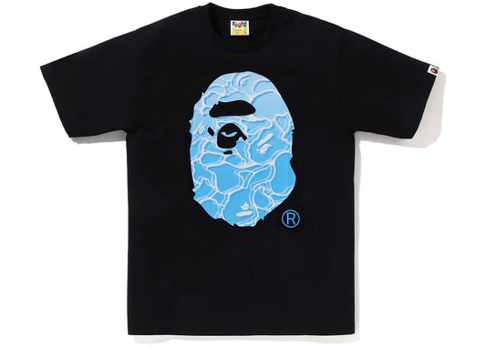 Bape #21 ABC Sea Surface Camo Black Tee