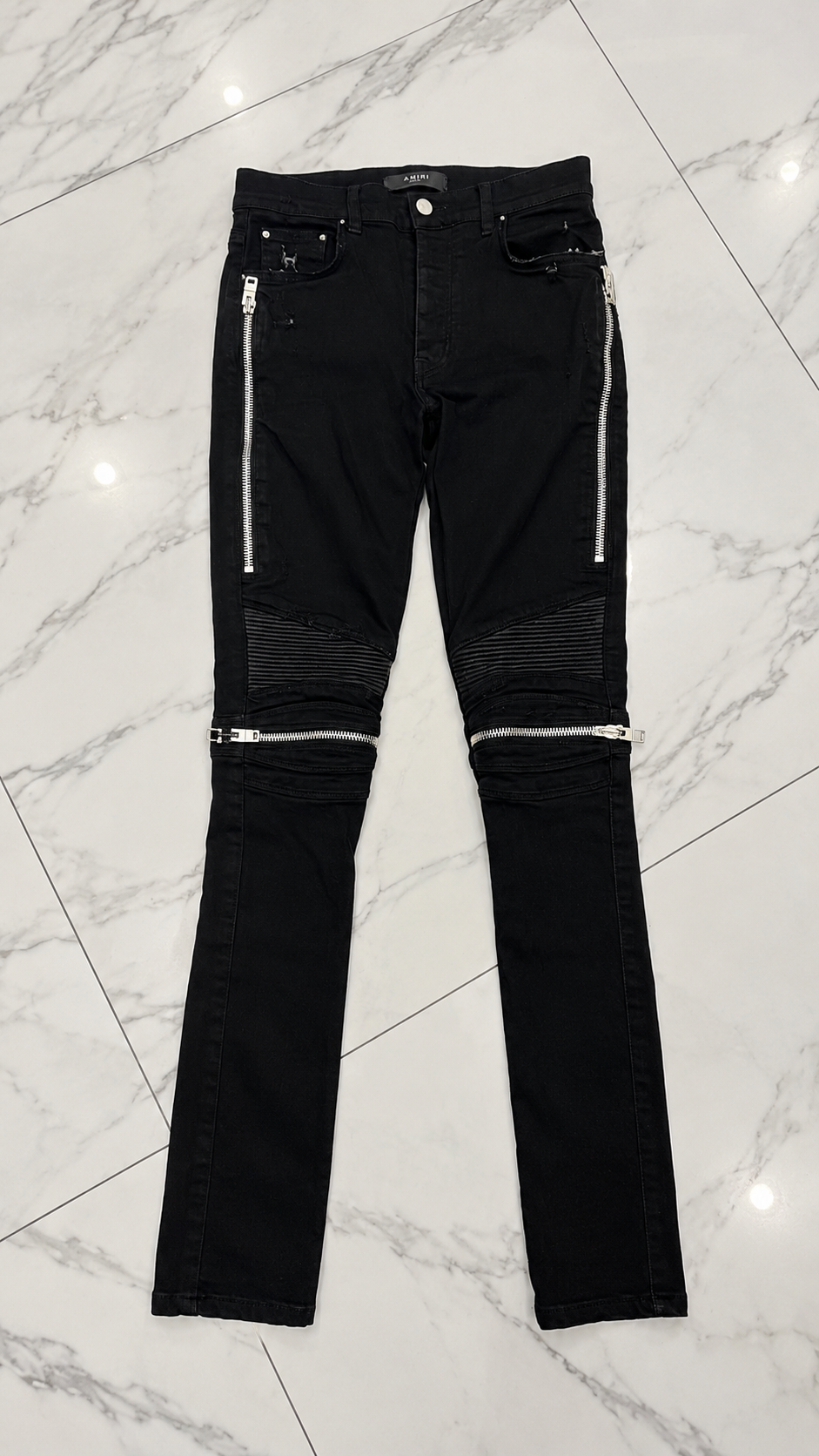 Amiri MX2 waxed jeans PRE-OWNED