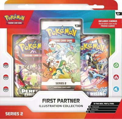 Pokmon 10-10395-108 First Partner Illustration Collection Series 2 Trading Card