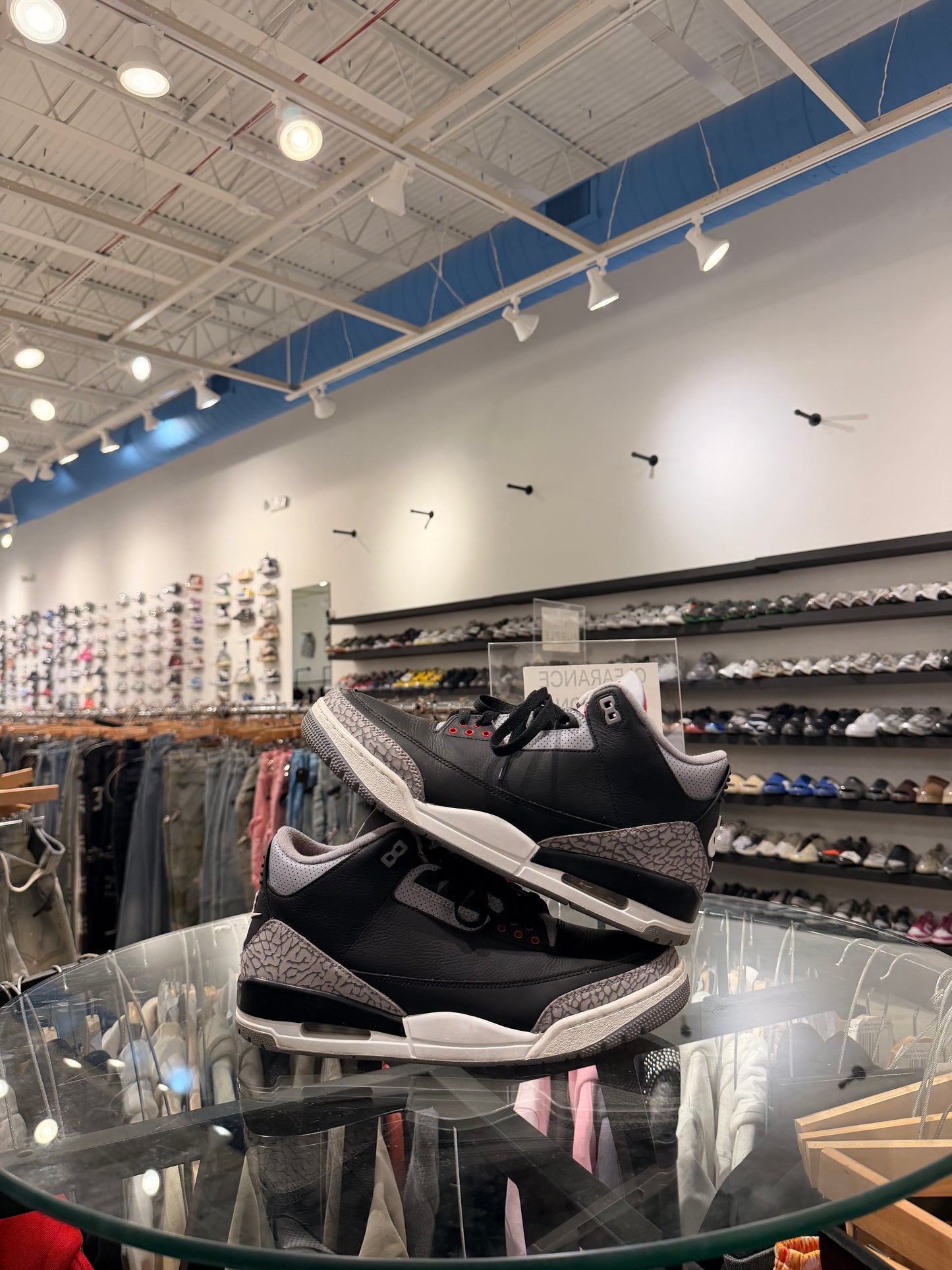 Jordan 3 “Black Cement” USED NO BOX