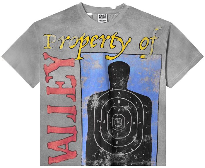Vale Forever Charcoal Target Practice 'Grey' Tee