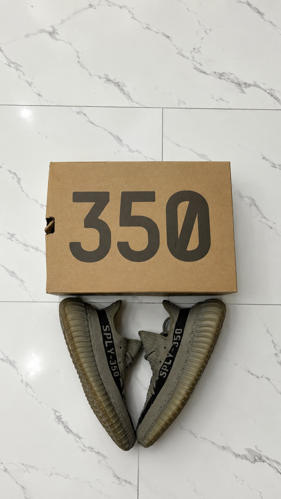 Yeezy boost 350 Granite USED WITH BOX