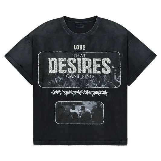 Stile De Amor Black Amor in Desires Tee