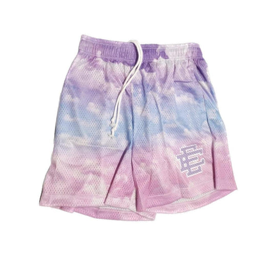 Eric Emanuel Sky Purple Shorts
