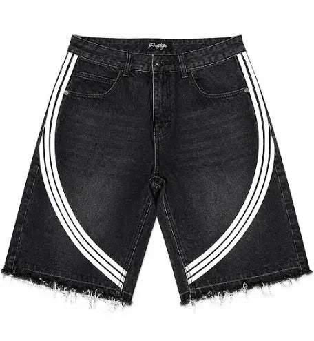 Prestige Black Tape Shorts