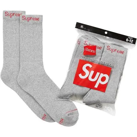 Supreme Sock Grey