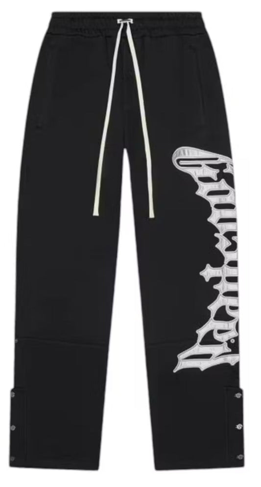 Godspeed OG Logo V2 Pants Black/Silver Satin