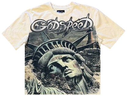 Godspeed Cream Sunken Liberty 2 Tee