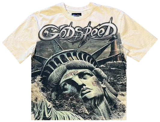 Godspeed Cream Sunken Liberty 2 Tee