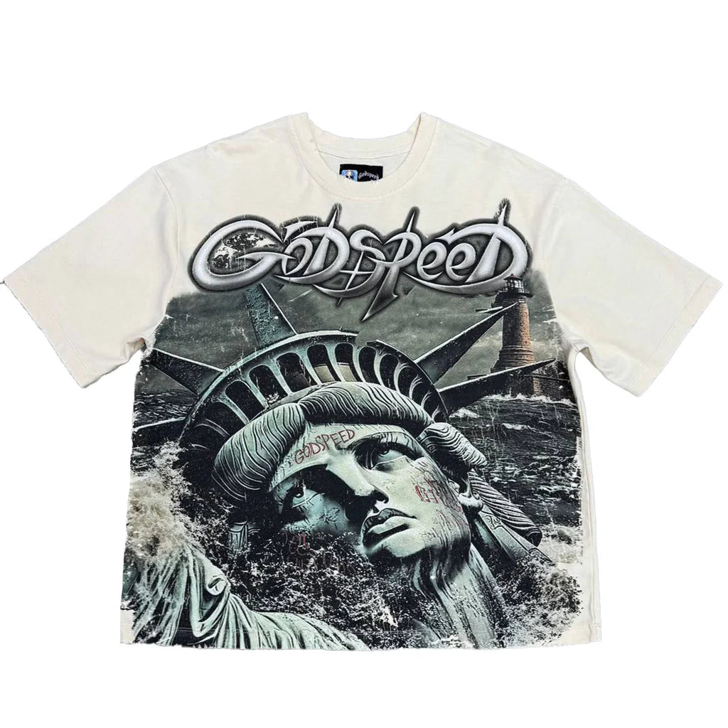 Godspeed Cream Sunken Liberty 2 Tee