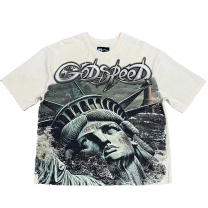 Godspeed Cream Sunken Liberty 2 Tee