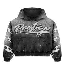 Prestige Black Wash Pullover Hoodie