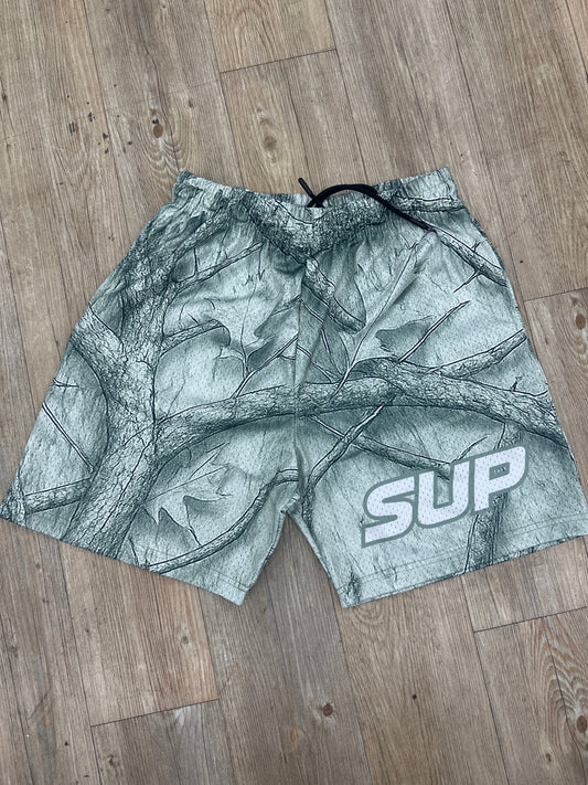 Sup leaf green shorts