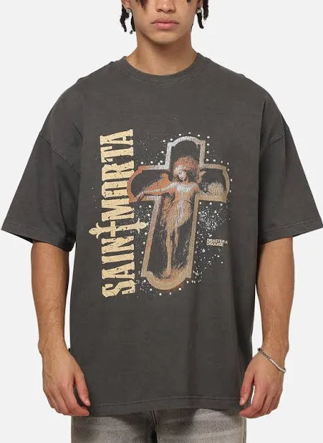 Saint Morta Charcoal Fallen Tee