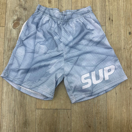 Sup camo light grey shorts