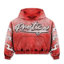 Prestige Red Wash Pullover Hoodie