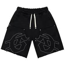 Godspeed Black Wash Front Logo Shorts