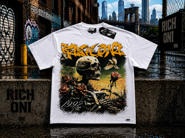 Rich Oni White Eternal Bloom Tee