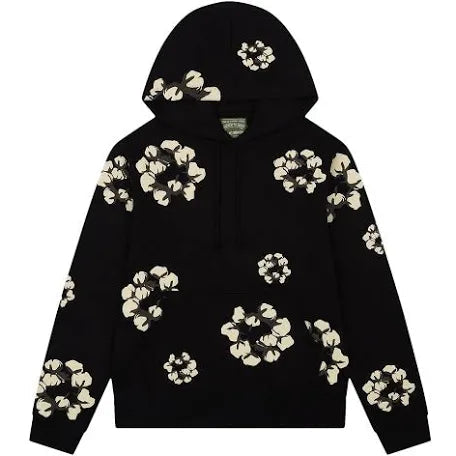Denim Tears Black X Cactus Plant Flea Market Cactus Tears Wreath Hoodie