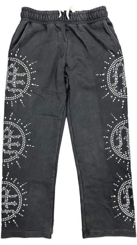 Mixed Emotion #3 Charcoal Rhinestone
Sweatpants