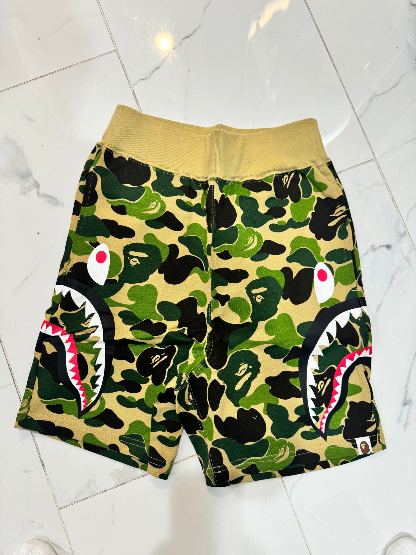 Bape Green Shorts