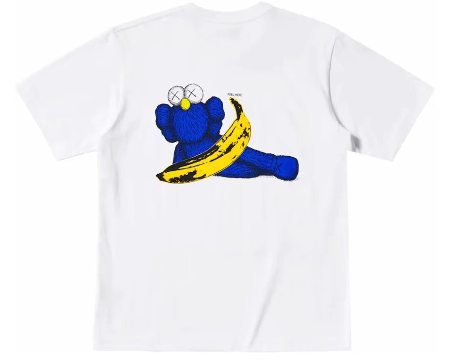 Kaws Blue Yellow Banana Tee