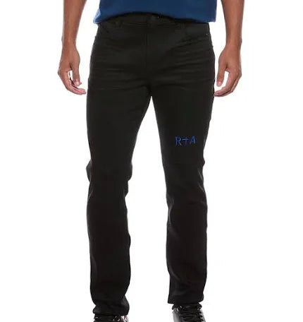 RTA Black Blue RIP Jeans