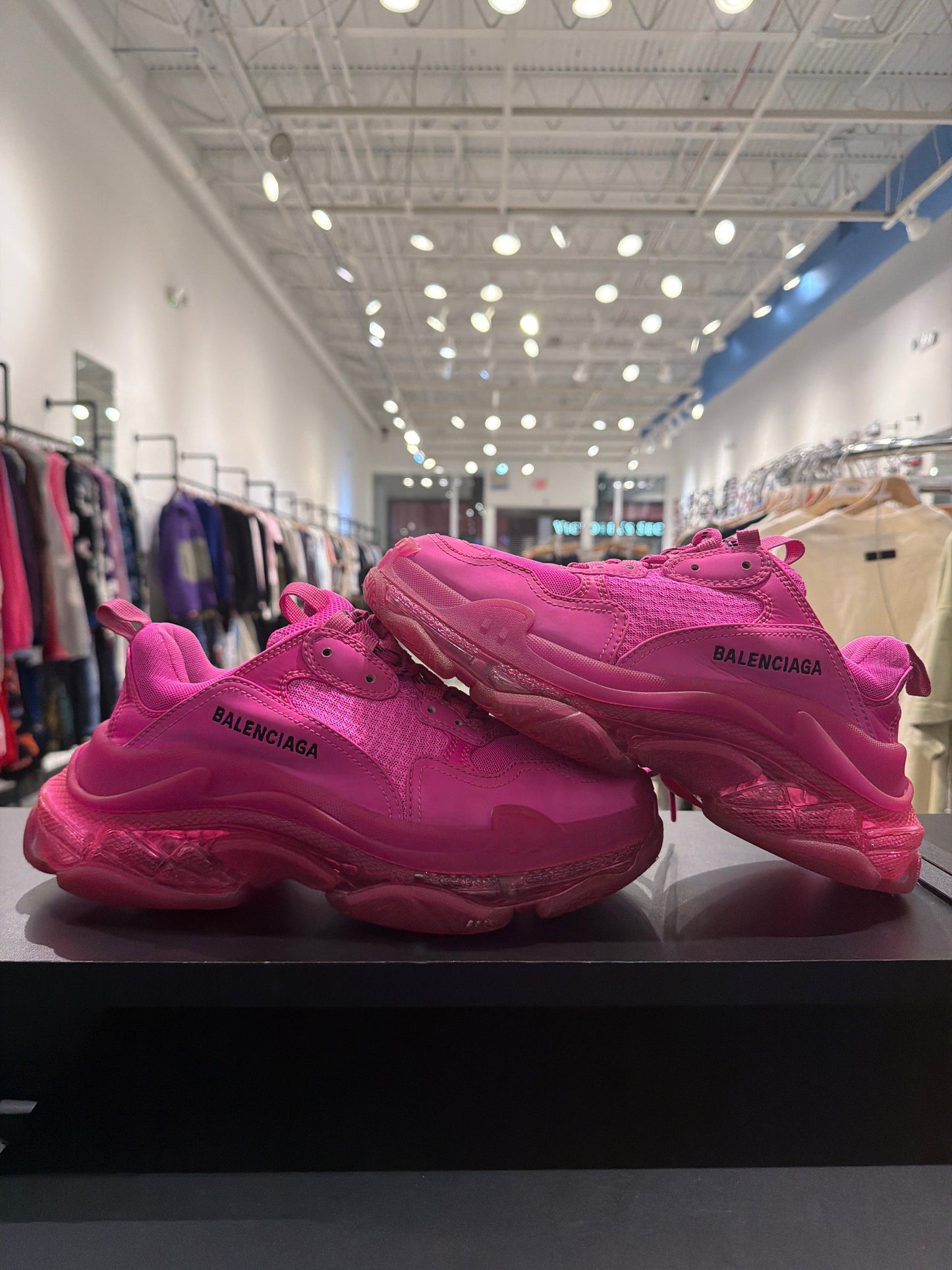 Balenciaga Triple S Hot Pink Used