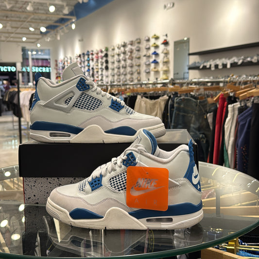 Jordan 4 Military Blue Used With Box