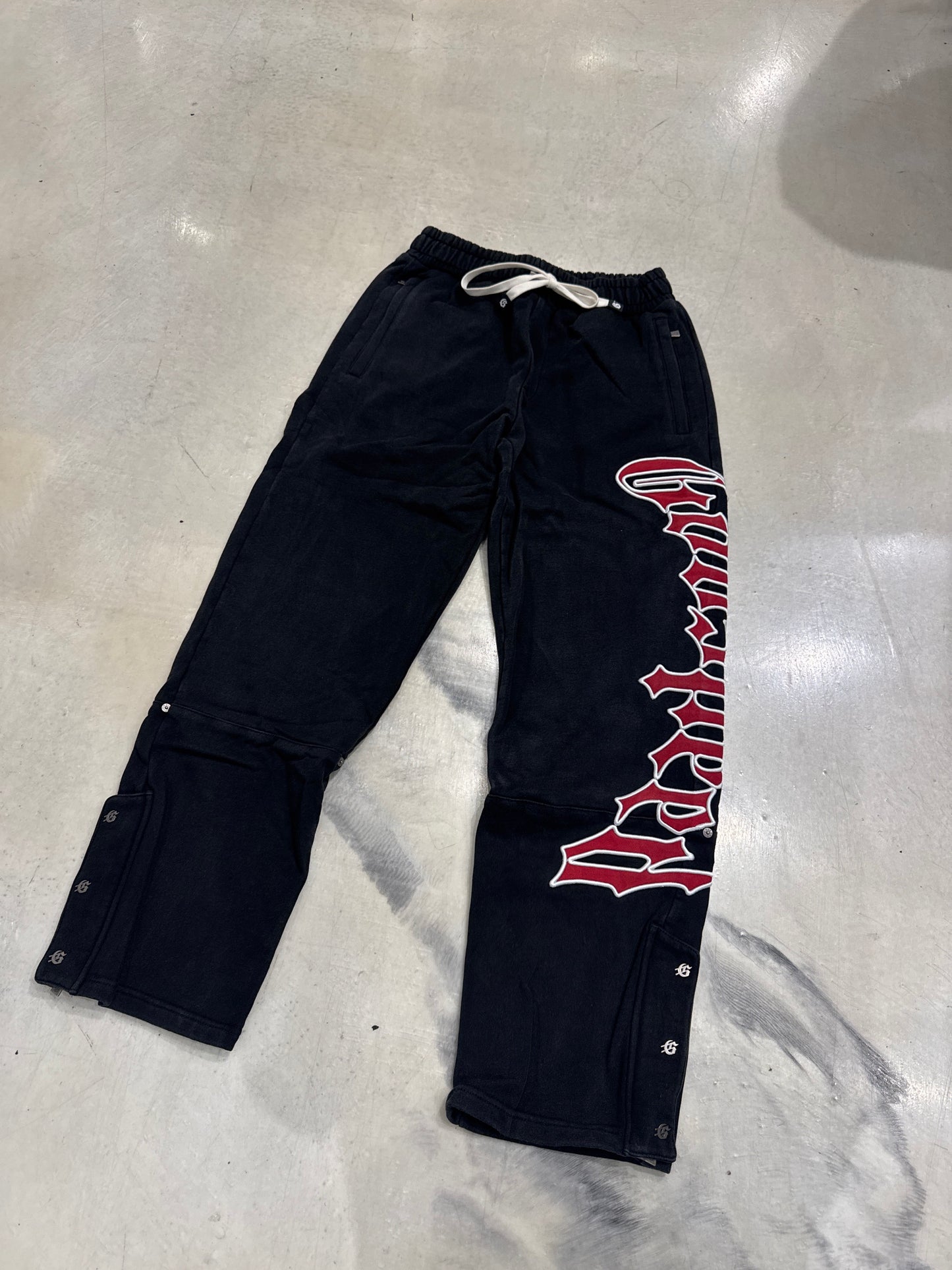 GODSPEED OG LOGO  BLACK/RED Sweatpants