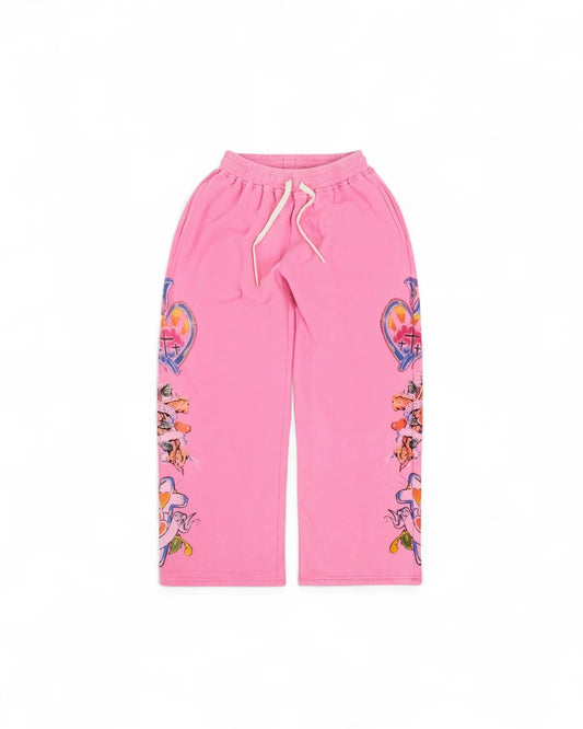 We Are Righteous Pink Sweatpants